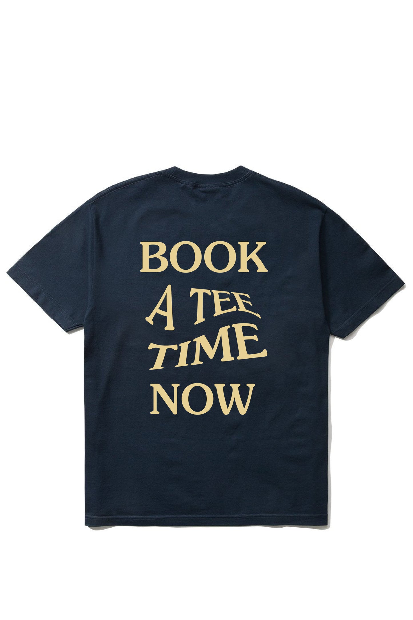 book a tee time t-shirt (navy)